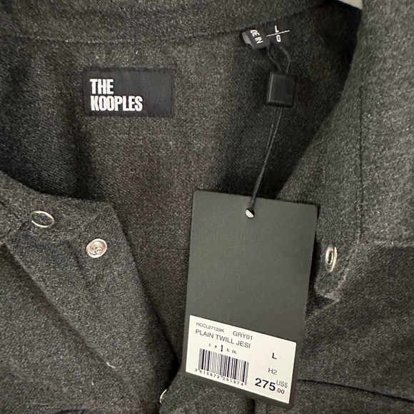 The Kooples Gray Dress Shirt - Picture 5 of 8